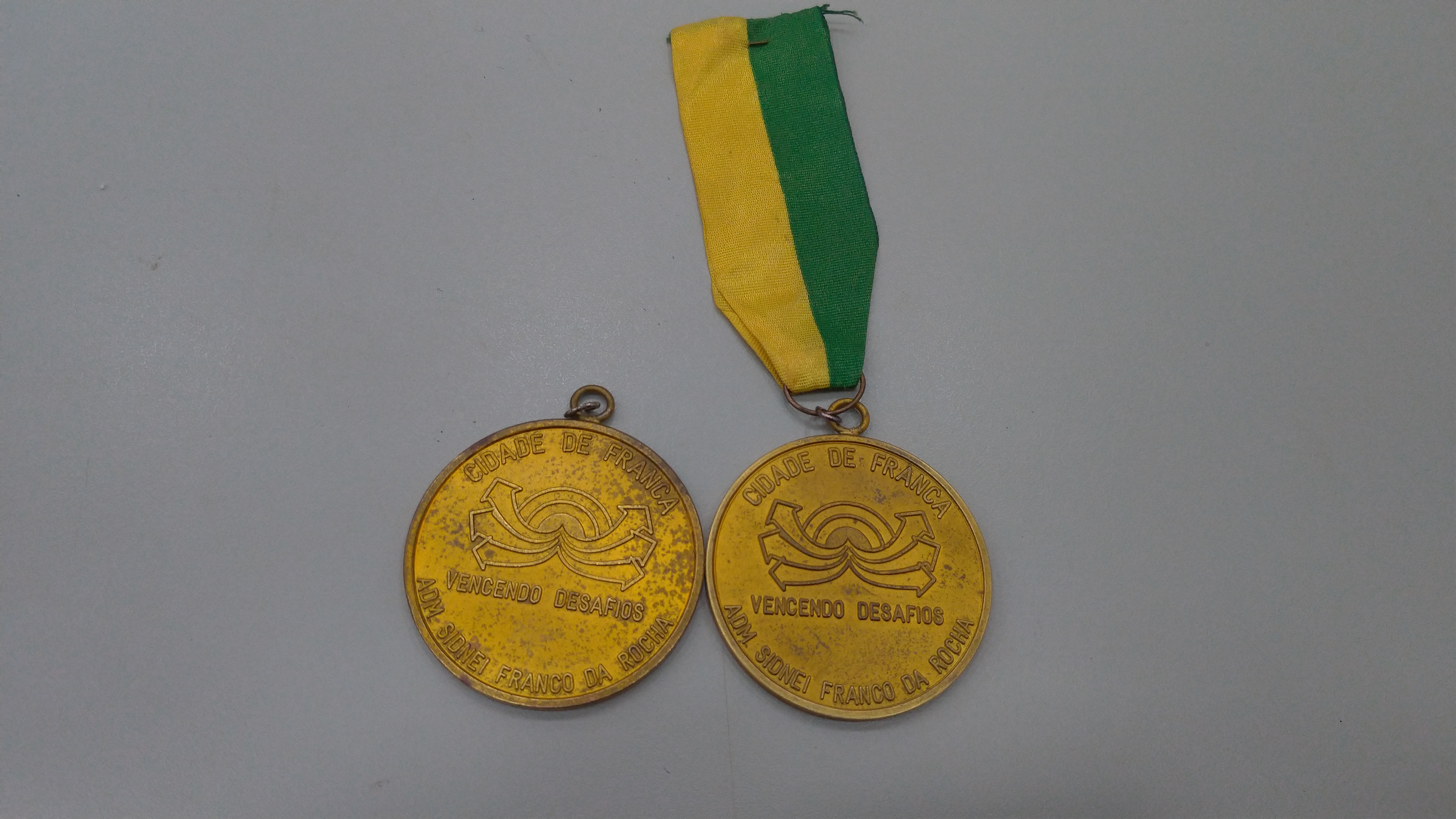 Medalha 40º Aniversário da Vitória - Prefeitura de Franca