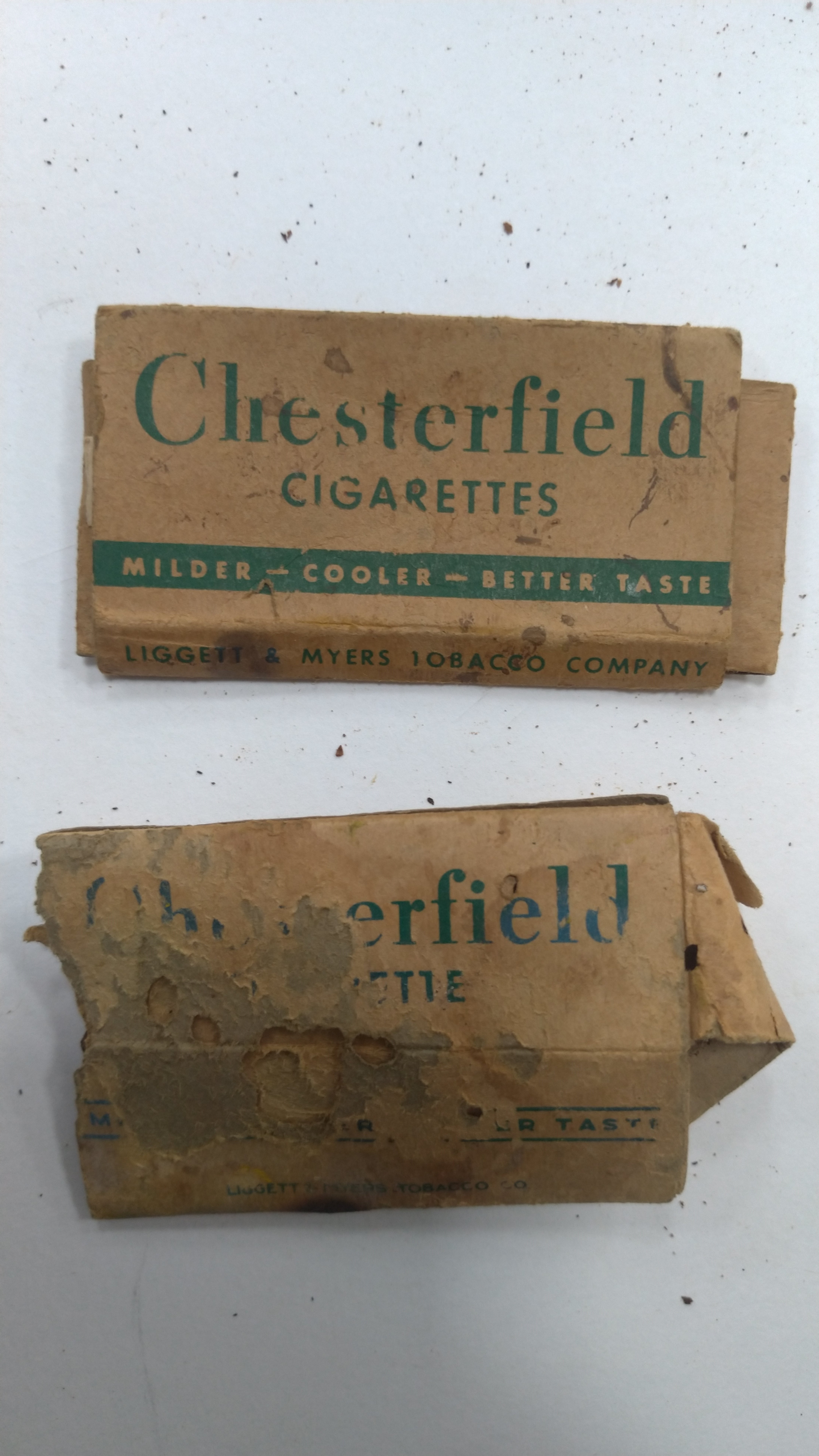 Maços de Cigarro Chesterfield