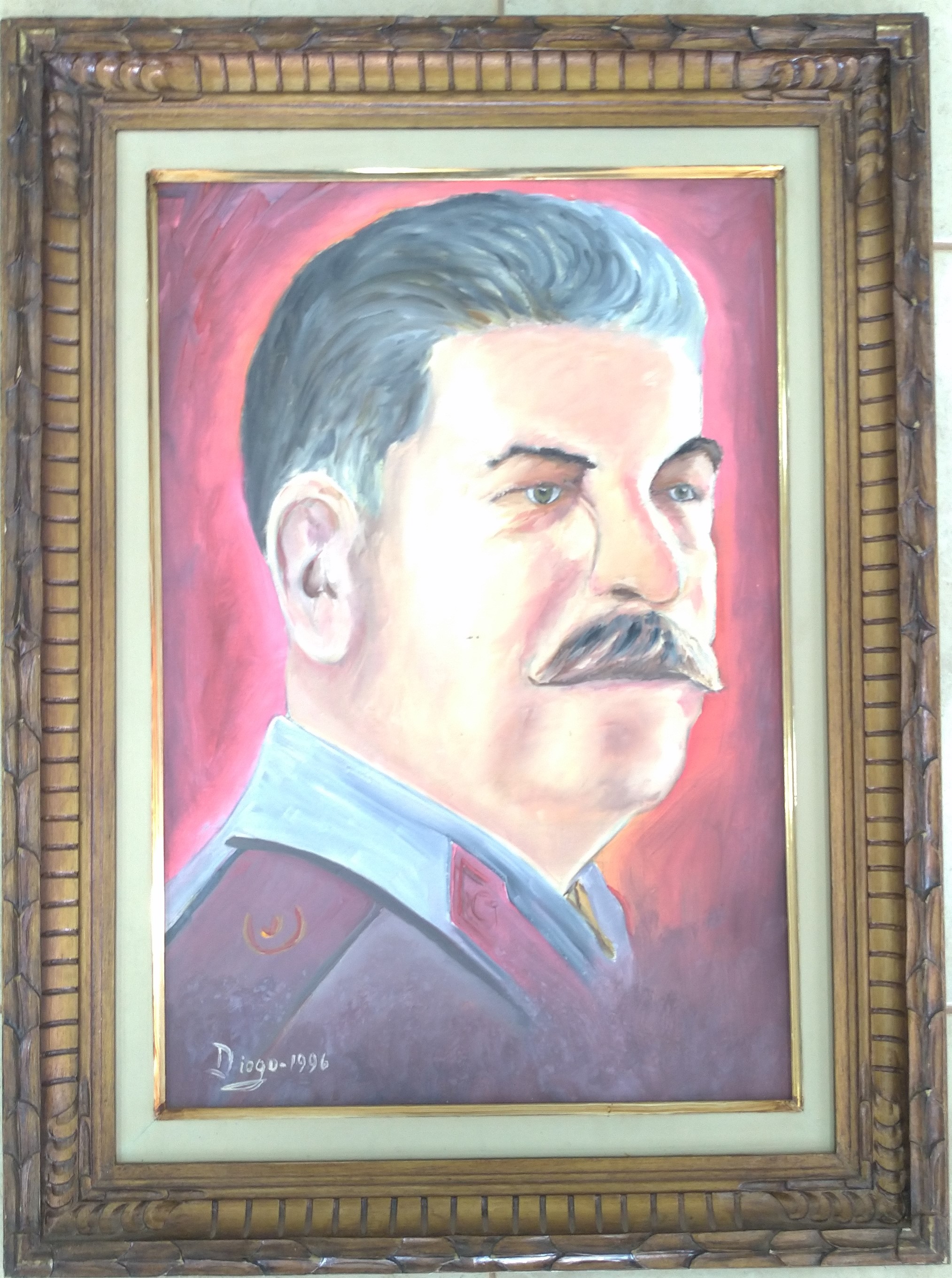 Retrato Mal. Josef V. Stalin