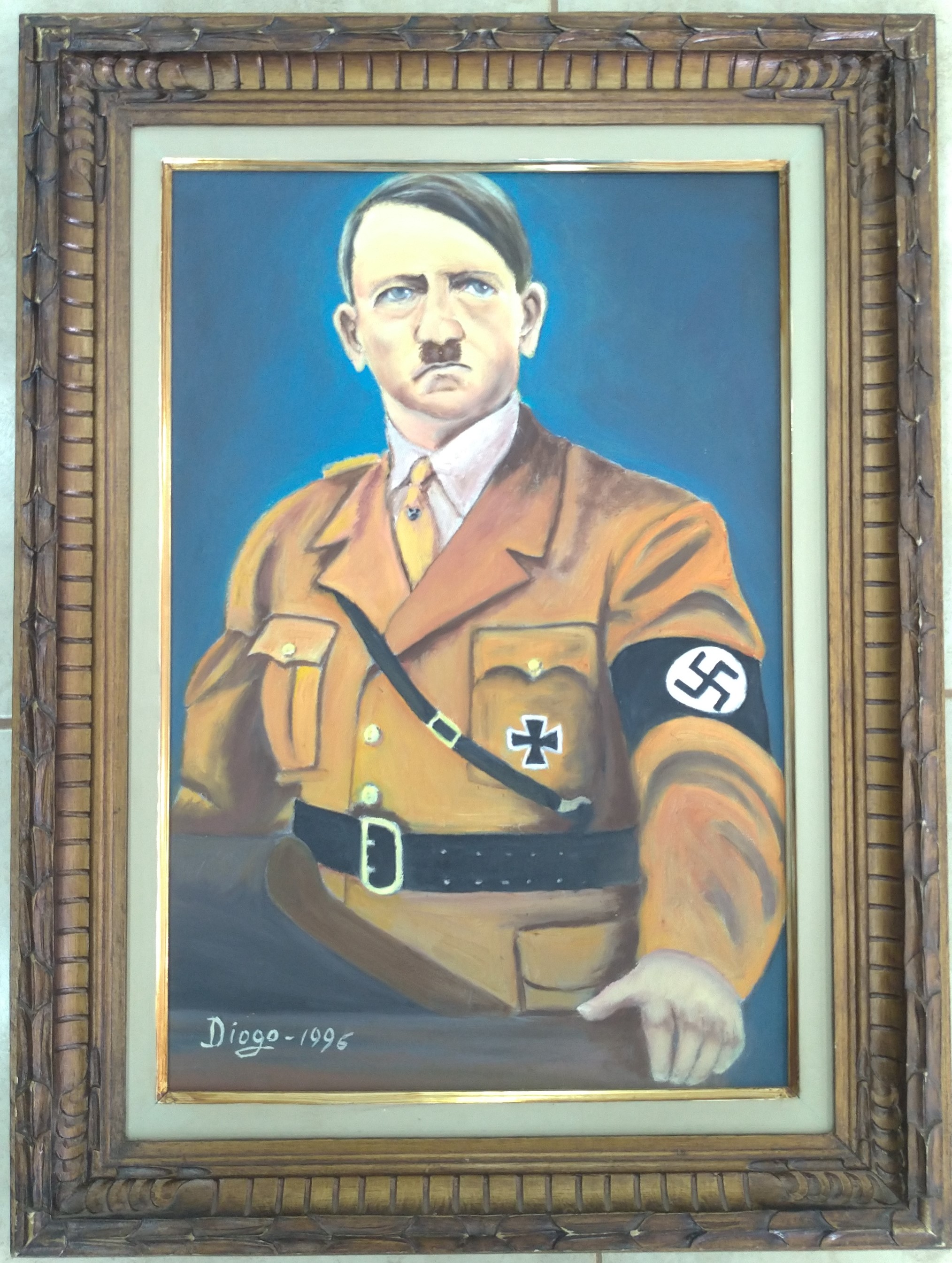 Retrato Führer Adolf Hitler